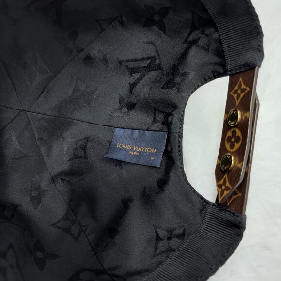 Louis Vuitton Cap Ou Pas Baseball Cap Black Medium NWOT M76528 - Picture 7 of 8